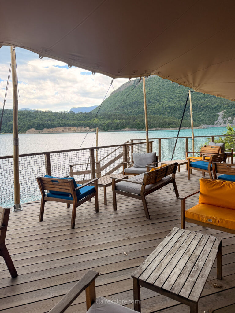 Randonnee passerelles lac monteynard clairexplore