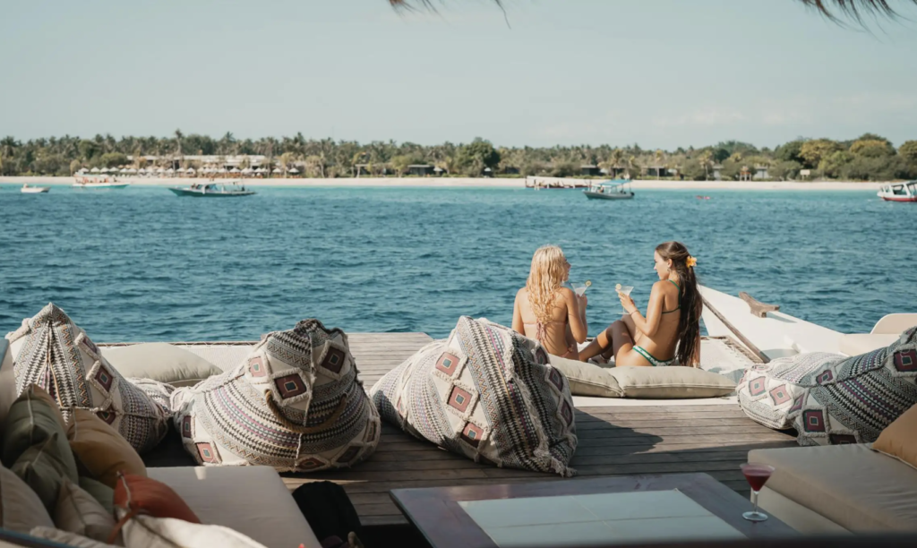 Catamaran Gili Air île