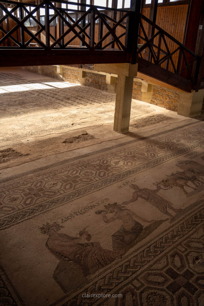 Les mosaïques de la Maison de Dionysos Paphos Chypre
