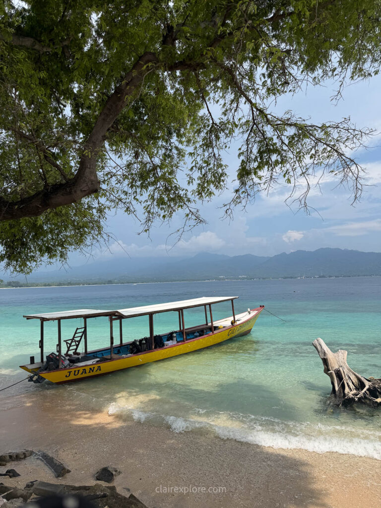 Gili air indonesie clairexplore