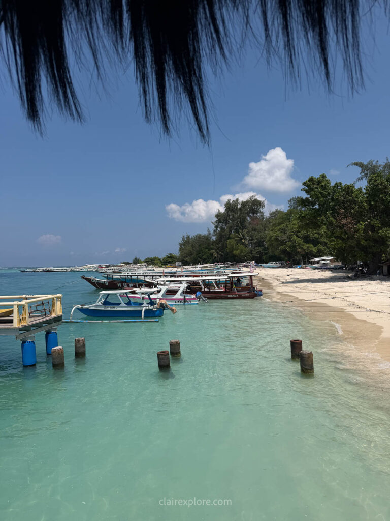 Gili air indonesie clairexplore