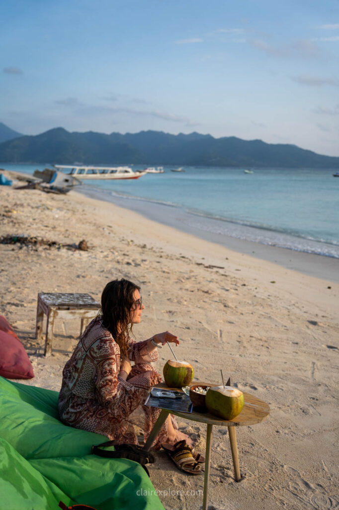 Gili air indonesie clairexplore
