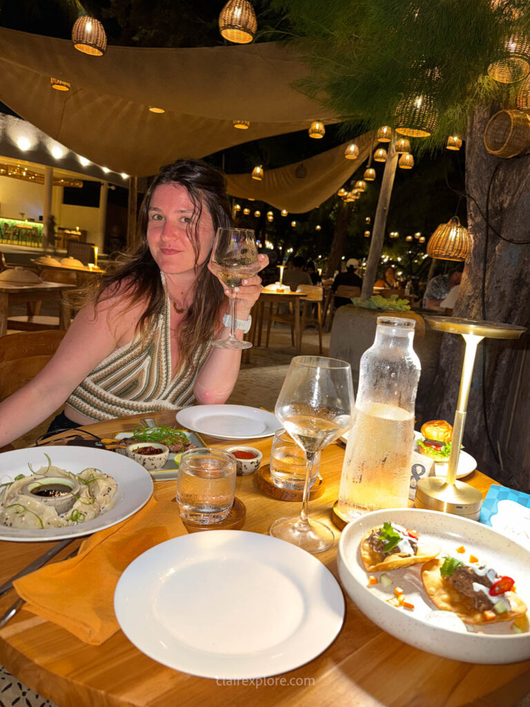 Sand Restaurant Gili Air Lombok Indonésie