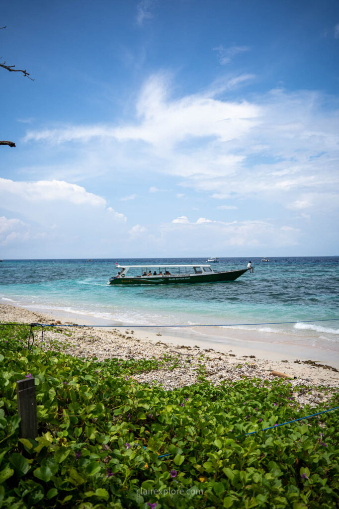 Bateau Gili Air Lombok Bali Indonésie