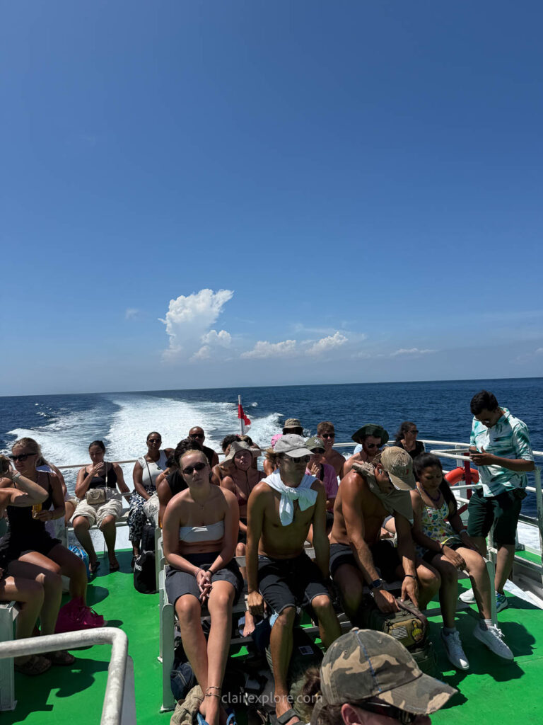Gili trawangan Indonesie bâteau ferry