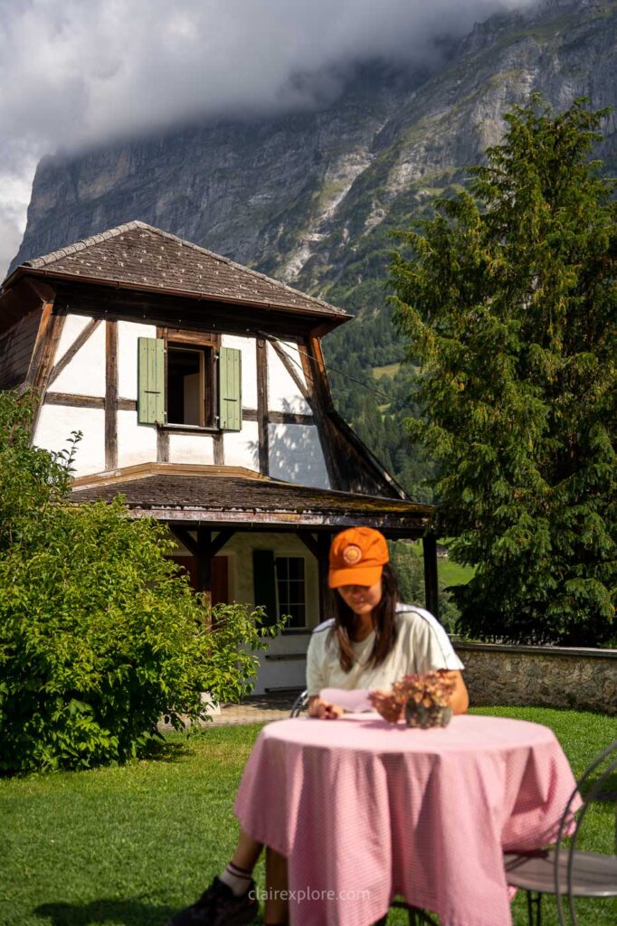 Eglise table Grindelwald Suisse