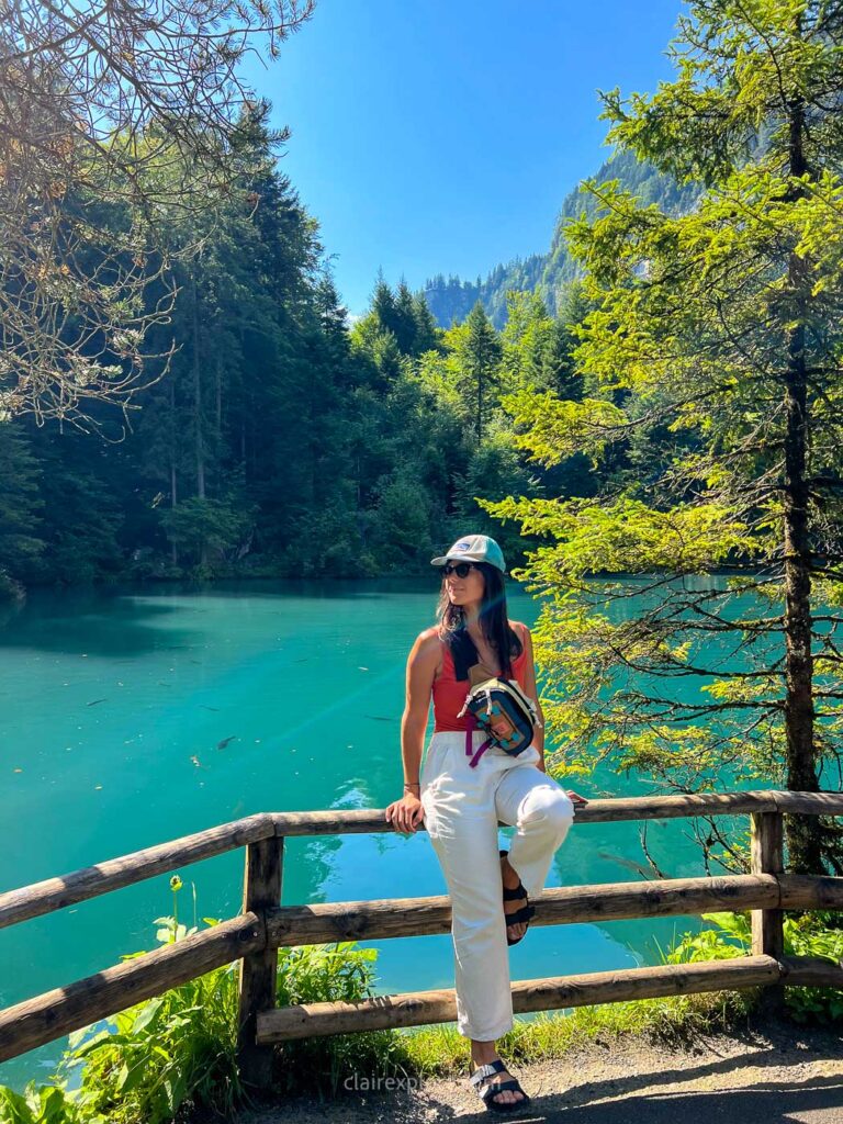 Lac Blausee Kandersteg Suisse