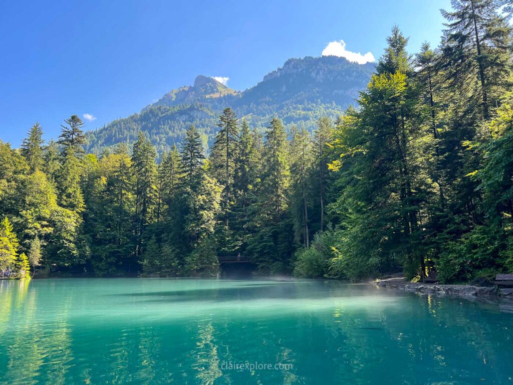 Lac Blausee Kandersteg Suisse