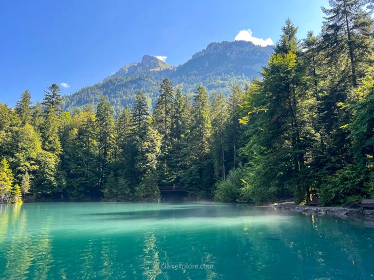 Lac Blausee Kandersteg Suisse