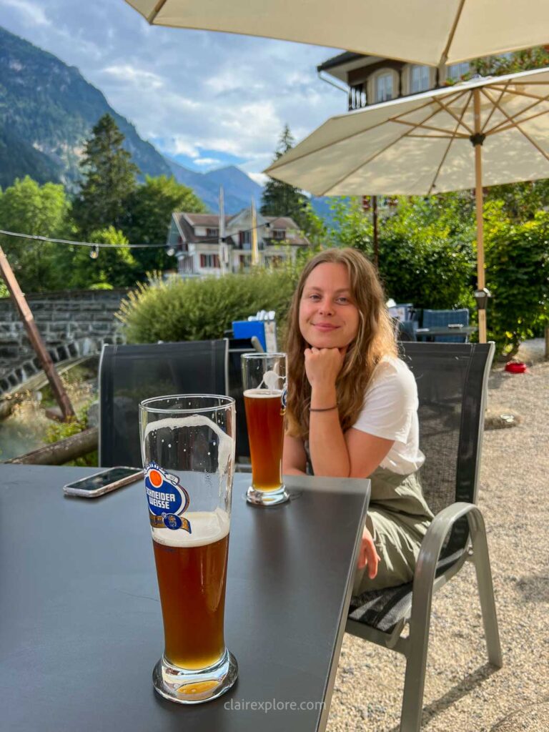 Bières Ville de Kandersteg Suisse