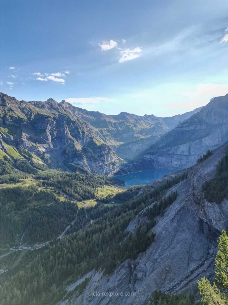 Randonnée Lac d'Oeschinensee Kandersteg Suisse