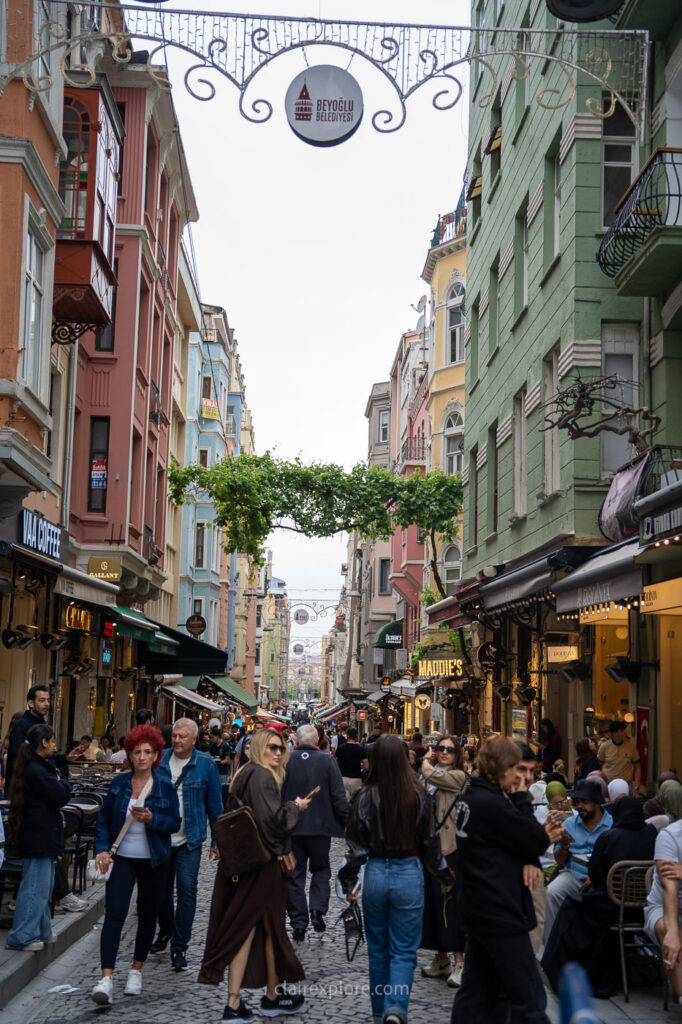 Quartier Galata Istanbul Turquie