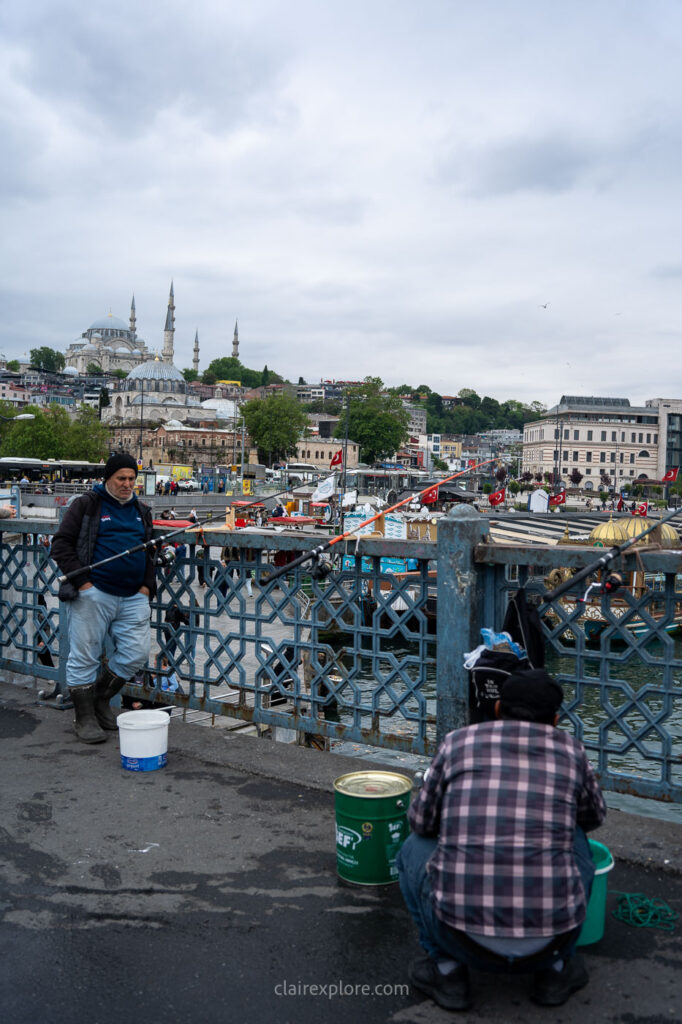 Pont Galata Istanbul Turquie