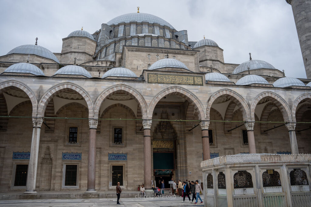 Mosquée Süleymaniye Istanbul Turquie