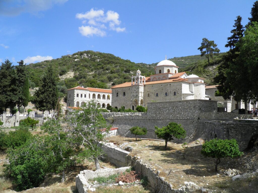 Monastère Timios Stavros Omodos Chypre