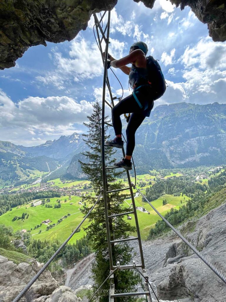 Via ferrata almenapp kandesteg