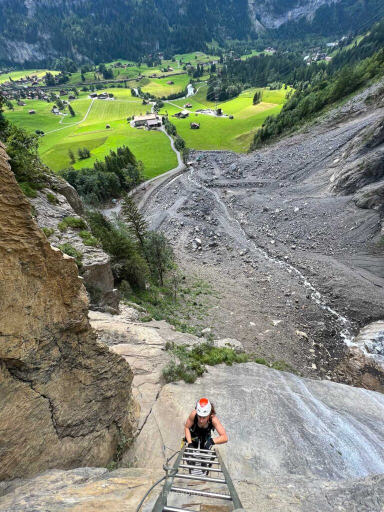 Via ferrata almenapp kandesteg