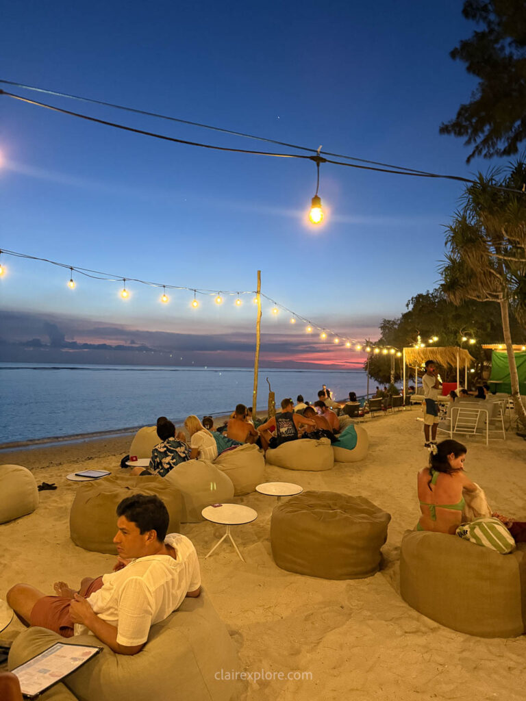 Gili trawangan indonesie clairexplore