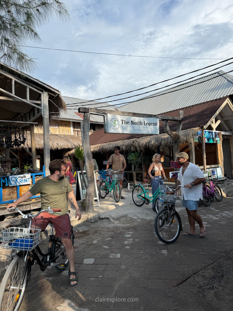 Gili trawangan indonesie clairexplore