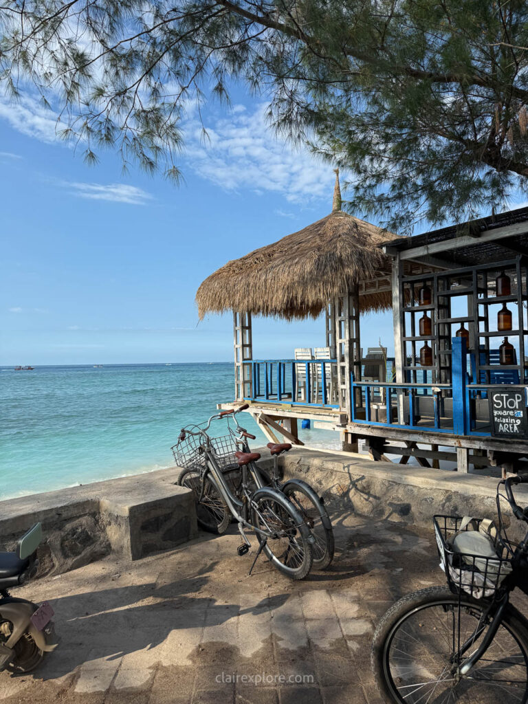 Gili trawangan indonesie clairexplore