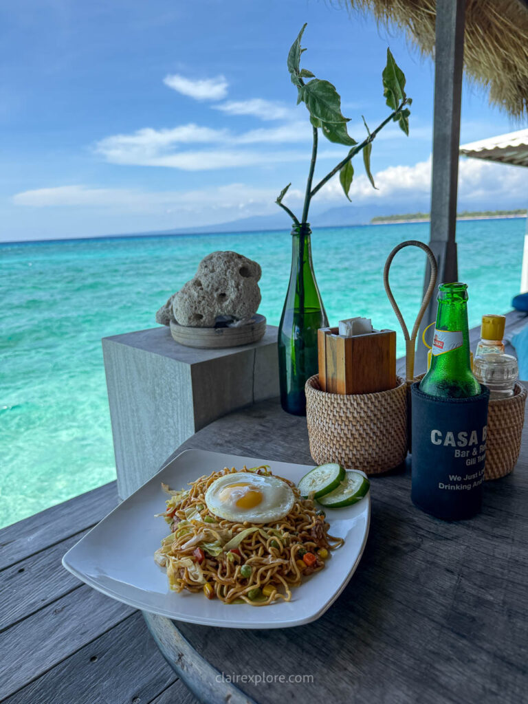 Gili trawangan indonesie clairexplore