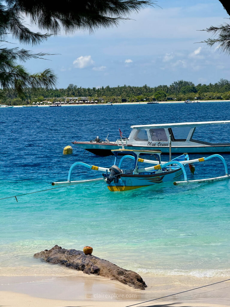 Gili trawangan indonesie clairexplore