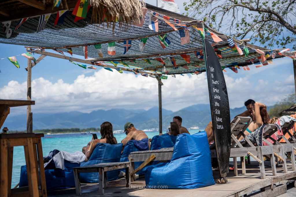 Gili trawangan indonesie clairexplore