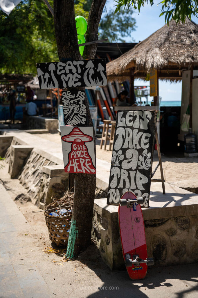 Gili trawangan indonesie clairexplore