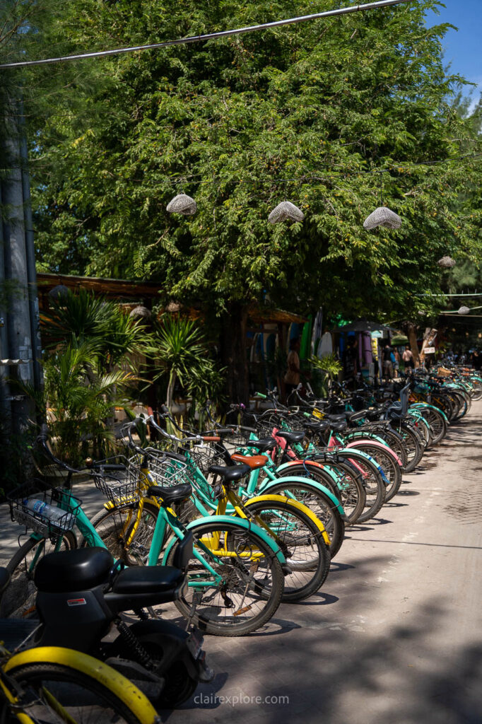 Gili trawangan indonesie clairexplore