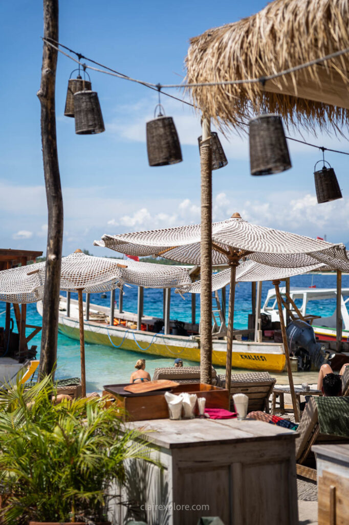 Gili trawangan indonesie clairexplore