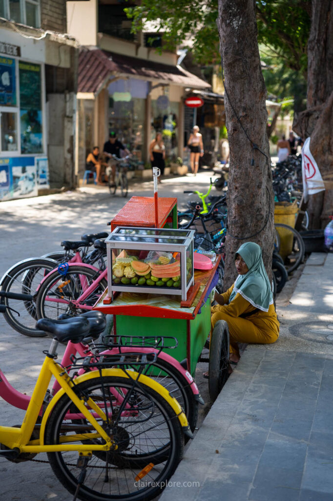 Gili trawangan indonesie clairexplore