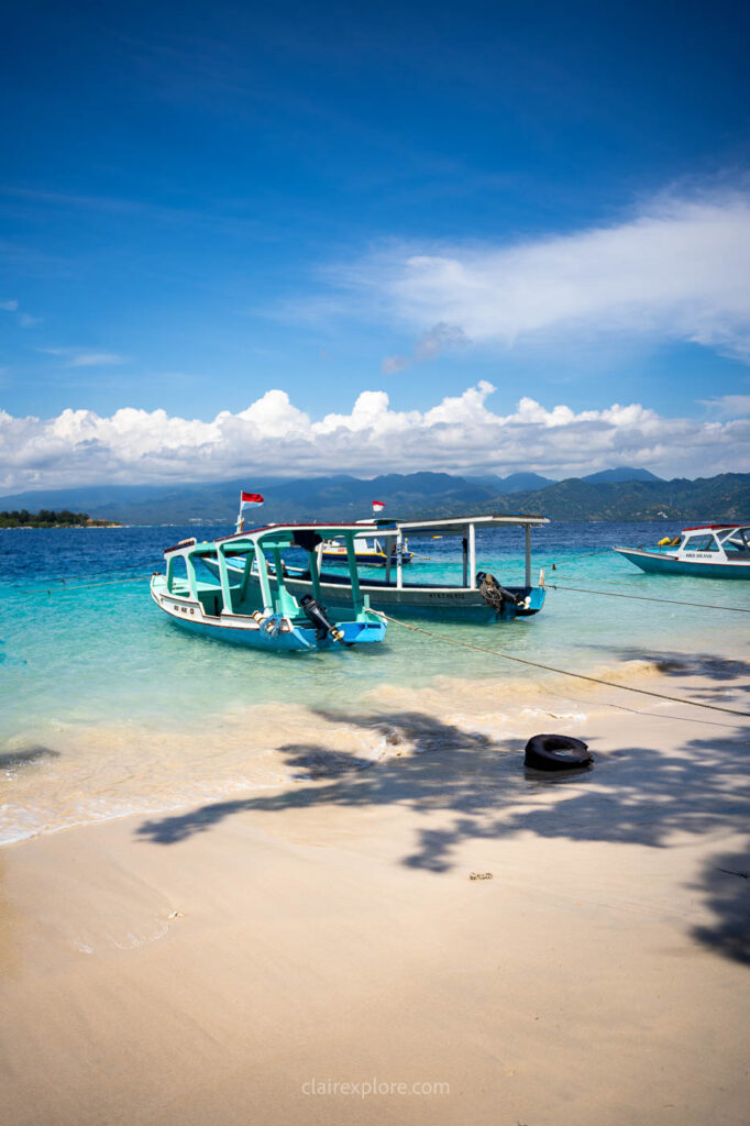 Gili trawangan indonesie clairexplore