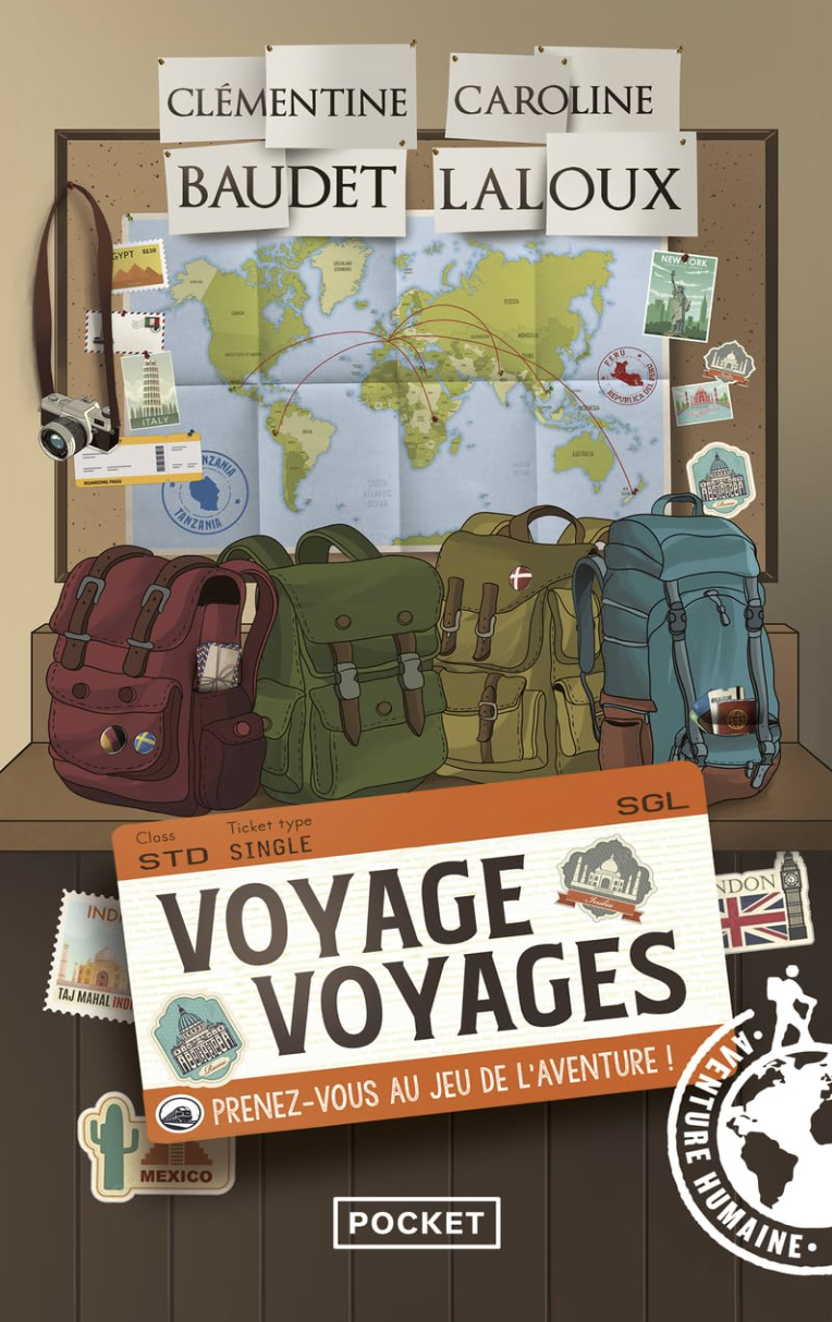 Couverture du livre Voyage voyages livre dont tu es le héros
