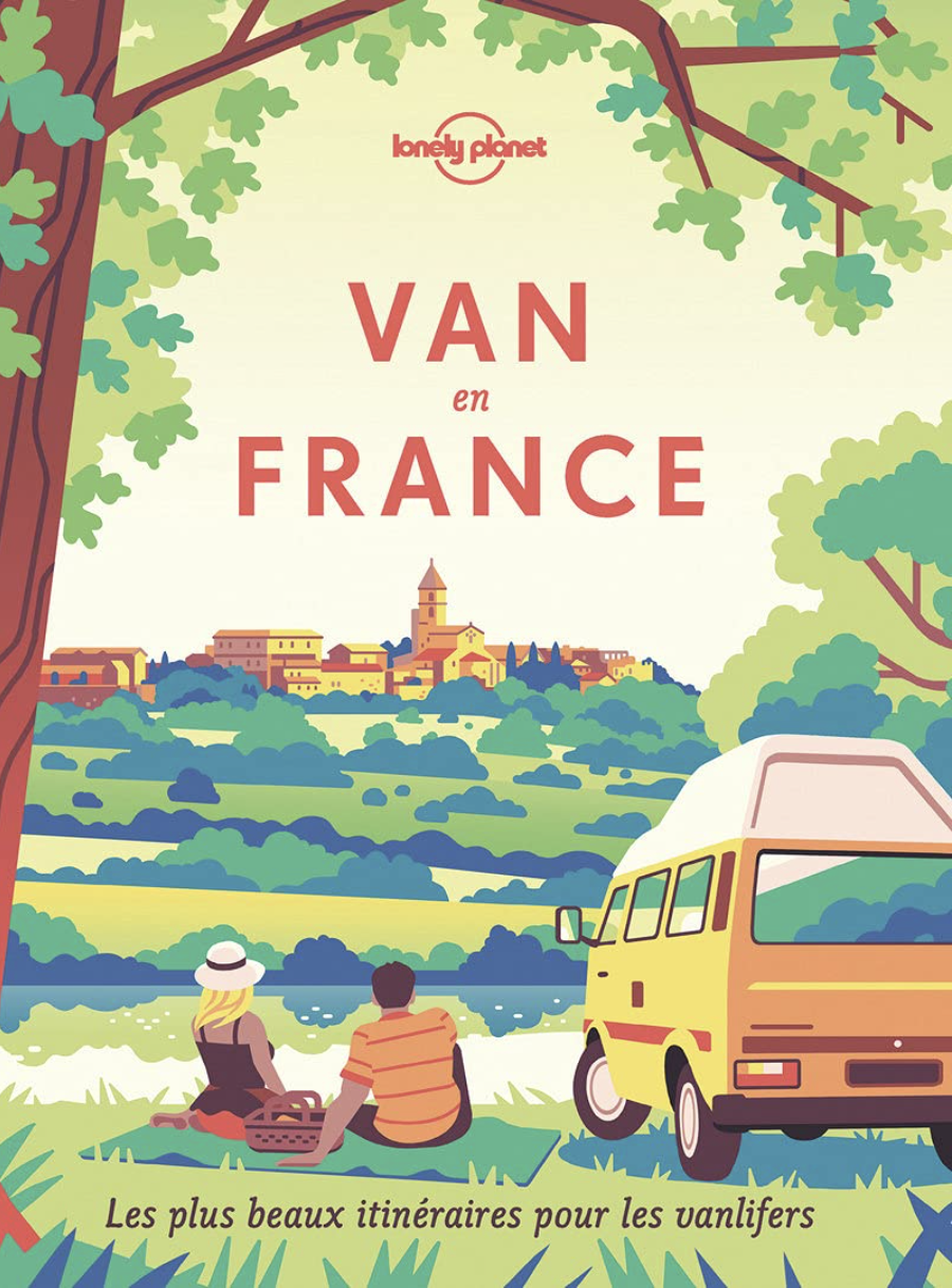 Couverture du livre Van en France Lonely Planet
