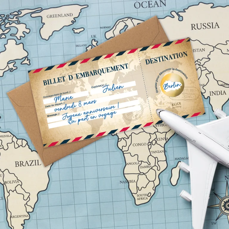 Annonce voyage