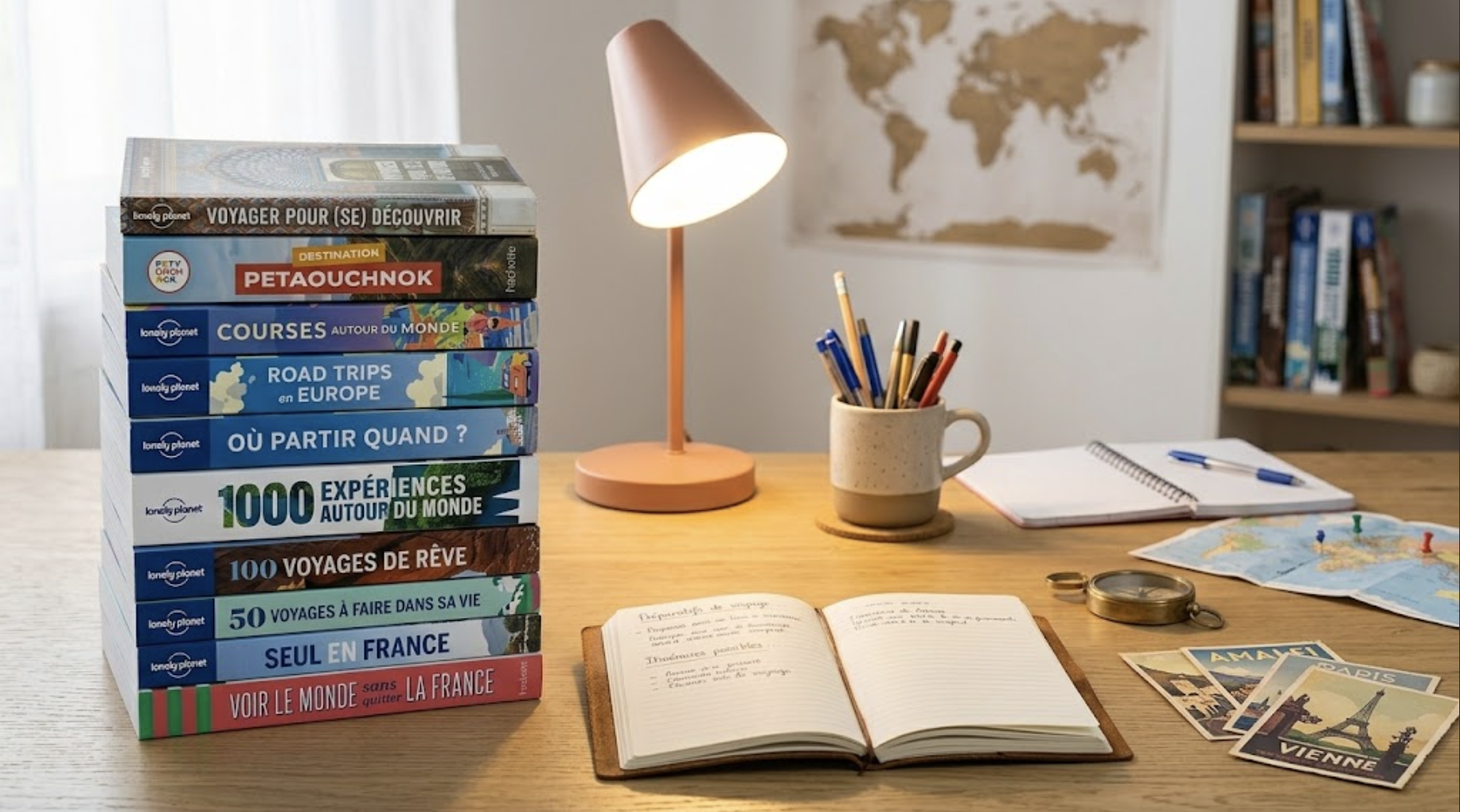 50 livres de voyage à offrir à un voyageur : les meilleures idées cadeaux