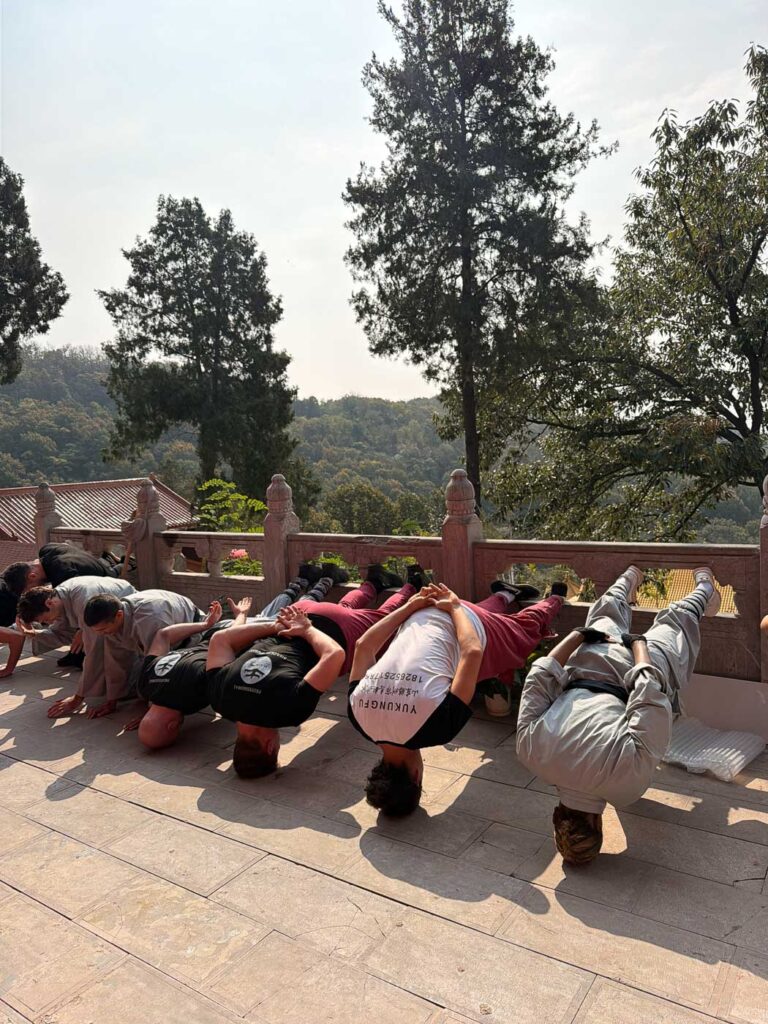 Stage de Kung Fu Ecole de Kung Fu en Chine Shaolin Yu