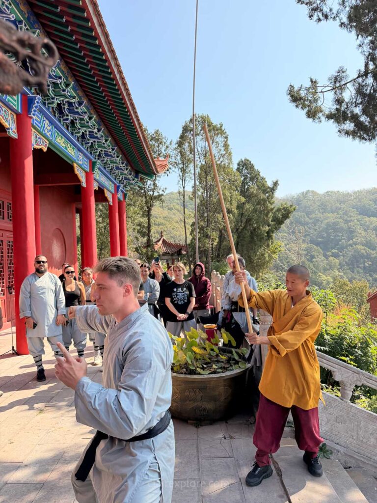Stage de Kung Fu Ecole de Kung Fu en Chine Shaolin Yu