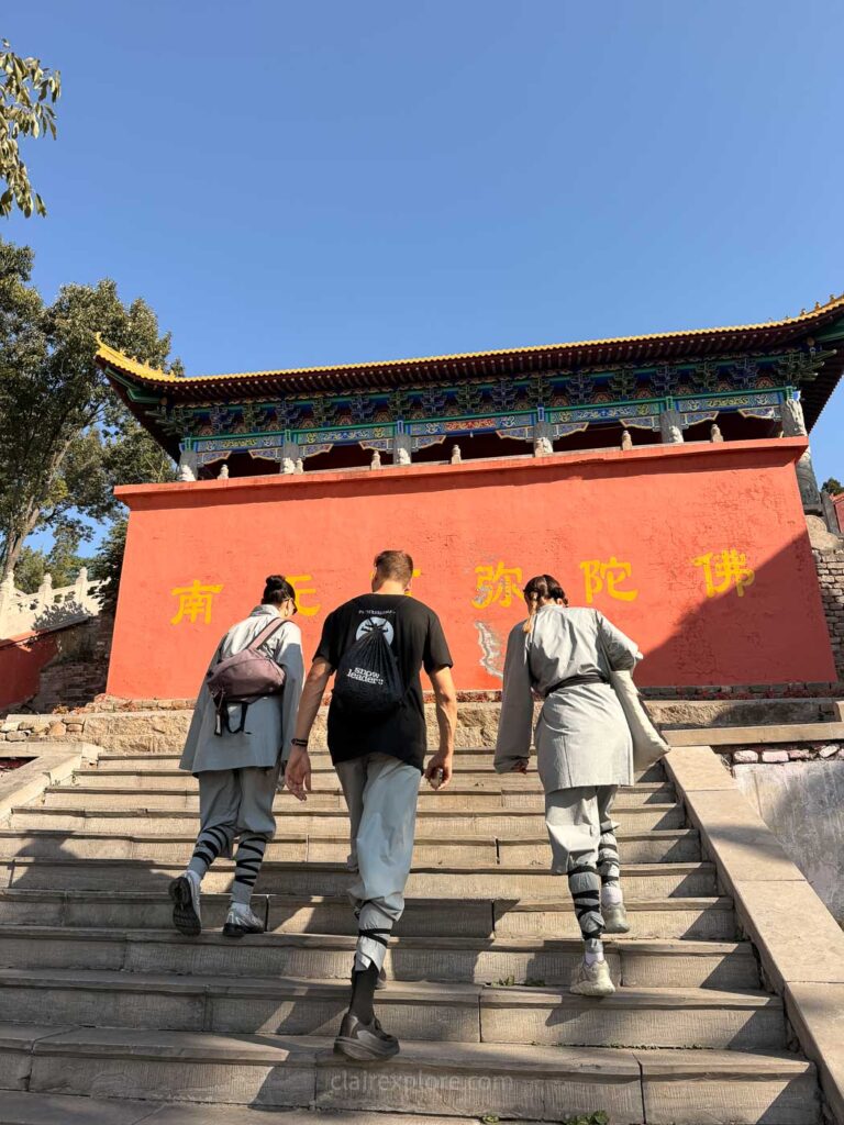 Stage de Kung Fu Ecole de Kung Fu en Chine Shaolin Yu